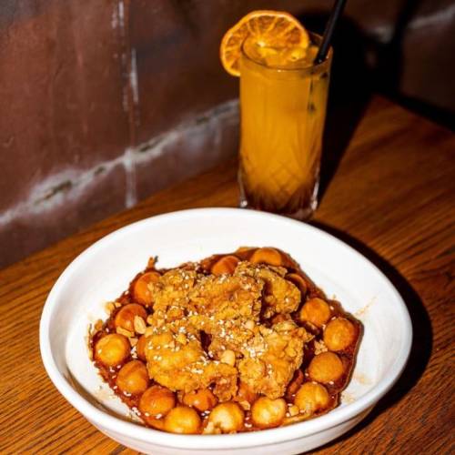 My Fried Chicken waffles