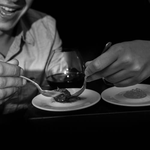 Dans le noir