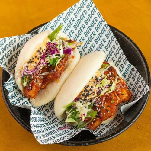 sticky Pork bao