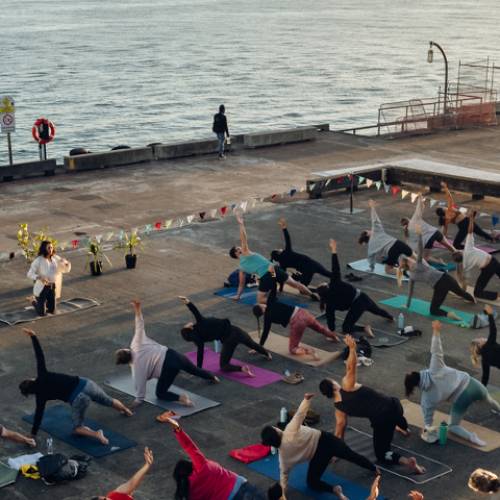 Queens Wharf Summer Yoga