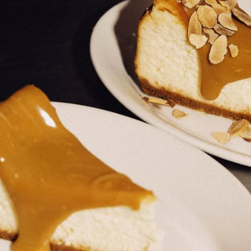 New York-style toffee cheesecake LOWBROW