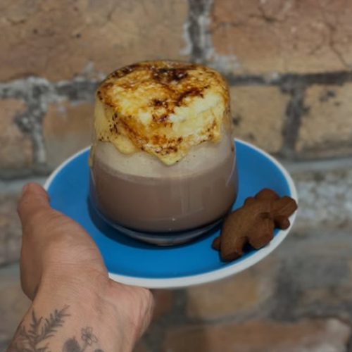 Miann crème brûlée hot chocolate