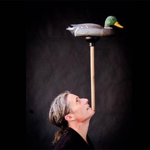 Man with Duck