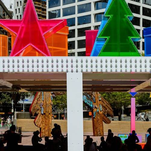 Auckland Live Christmas in Aotea Square The Pavilion