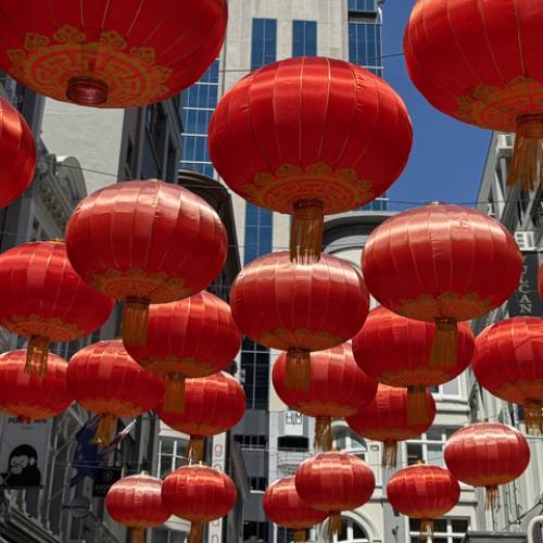 Lunar New Year Lanterns Vulcan Lane