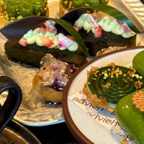 Thea Matcha x Advieh High Tea Banner
