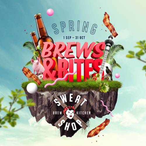 Spring Brews and Bites at Sweat Shop Brew Kitchen - Auckland Food and Drink Events