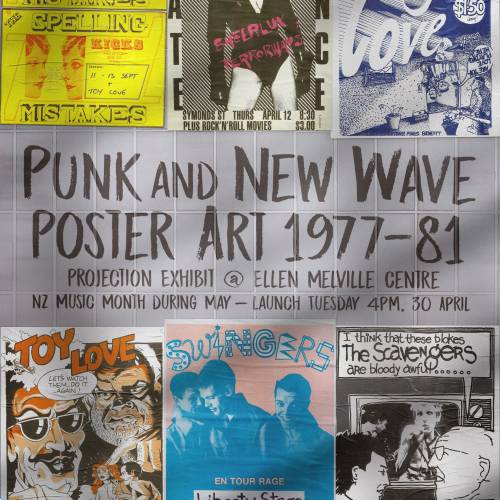 Inner City PUNK and NEW WAVE Poster Art 1977-81