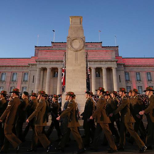 Anzac Day at Auckland Museum