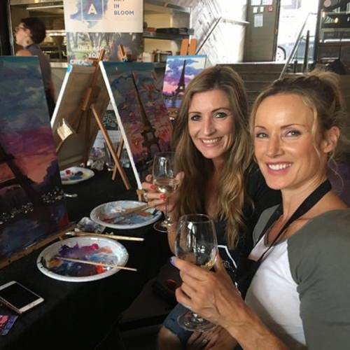 wine and paint parties