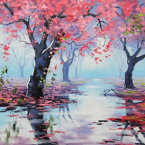 Painting in the park