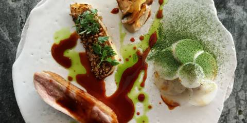 Plate of food