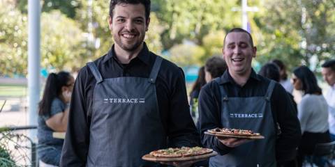 The terrace cafe