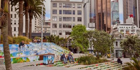 Artweek in the city centre 