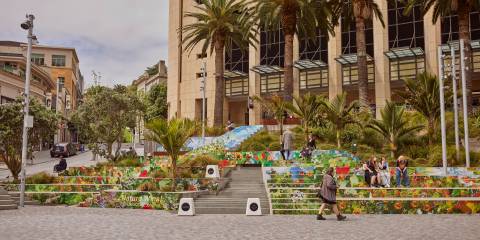 Artweek in the city centre 