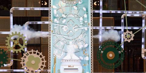 Commercial Bay magic mail machine