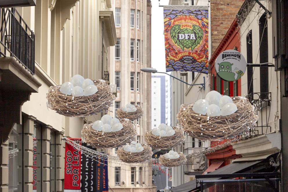 Nests changing lanes