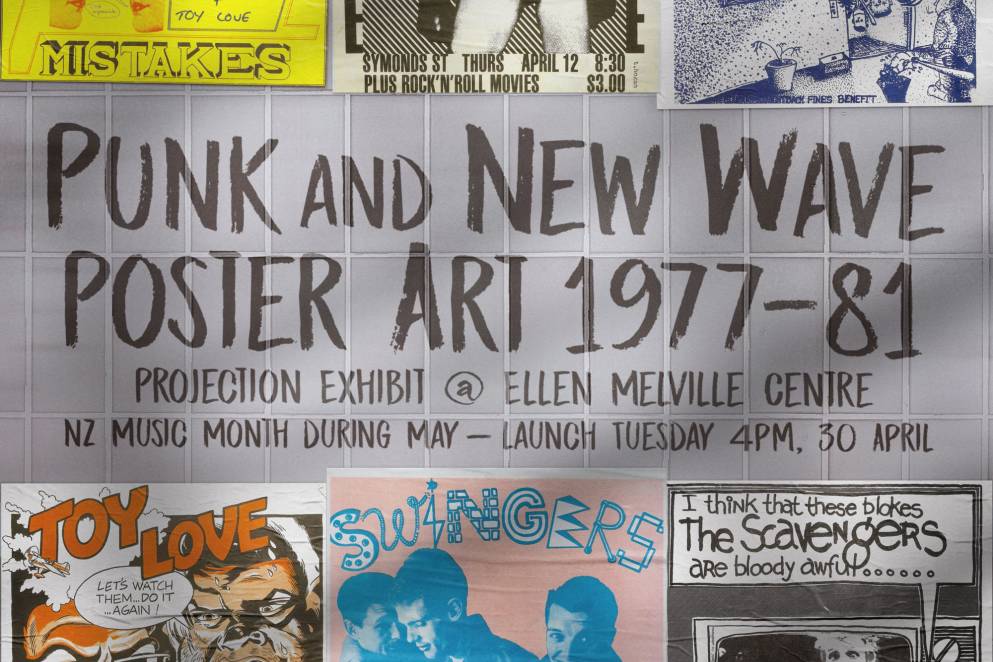Inner City PUNK and NEW WAVE Poster Art 1977-81