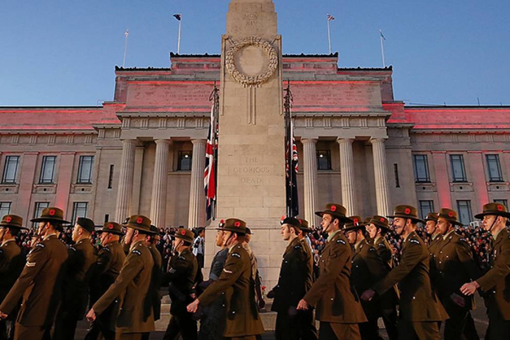 Anzac Day at Auckland Museum