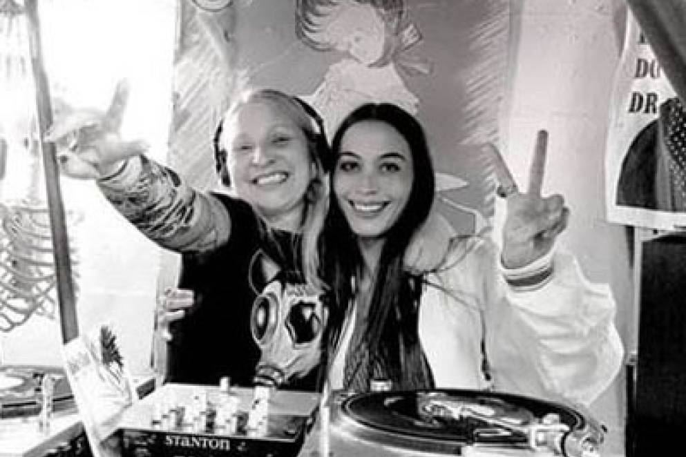 miss dom and sister rosa DJ