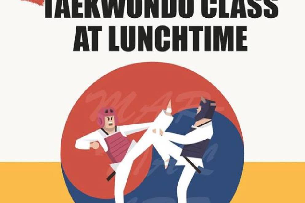 Taekwondo Class at Lunchtime