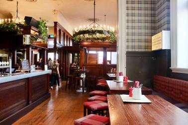 Bar area