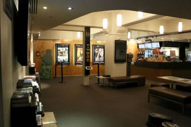 Interior of a cinema