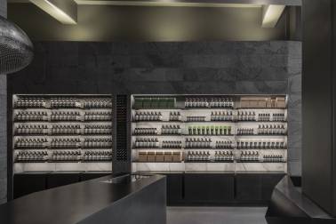 Interior of store