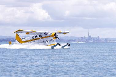 Seaplane landing