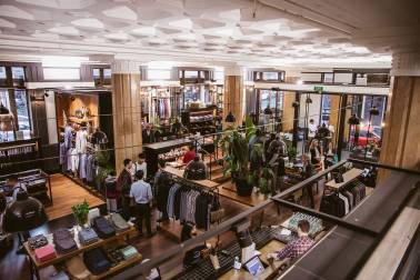 Interior of store