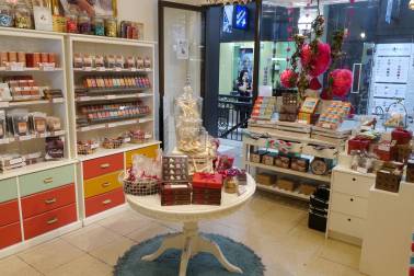 Interior of store