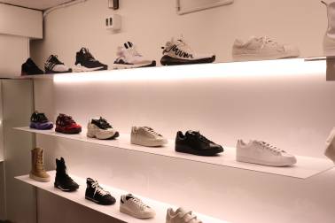 Interior of store