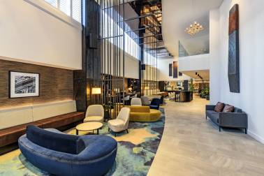Hotel lobby