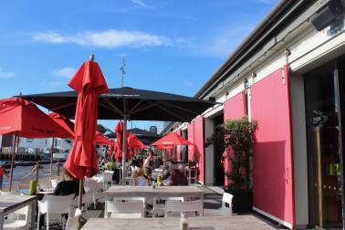 Outside seating