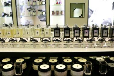 Jo Malone moisturisers and perfume