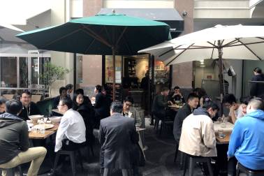 Outdoor seating