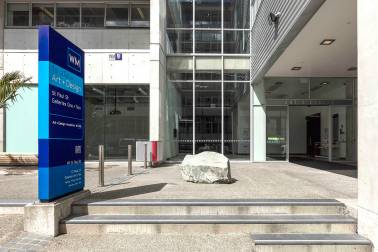 Exterior of gallery