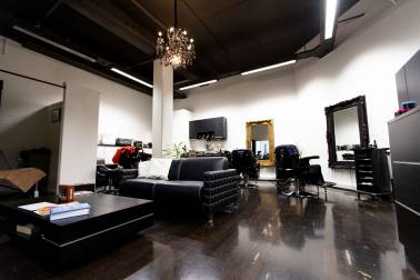 The Grooming Lounge space