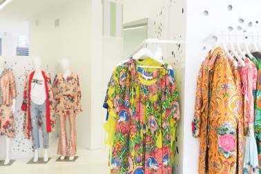 Clothing on hangers