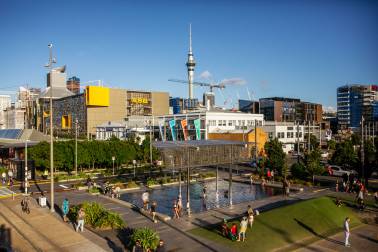 Daytime view of the city