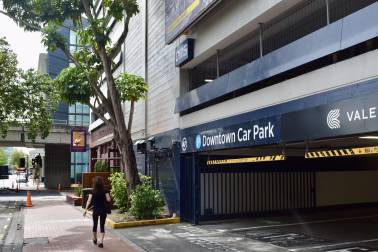 Downtown car park