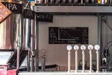 Sweat Shop Brew Kitchen brewery experience
