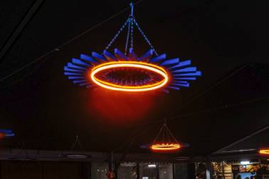 Disco Plates in Chancery Square