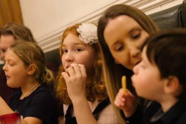 Kids at Federal Delicatessen 