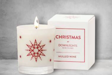 Mulled Wine Christmas Candle by Downlights