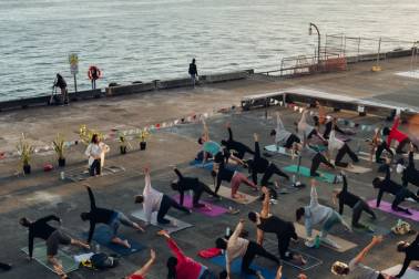 Queens Wharf Summer Yoga