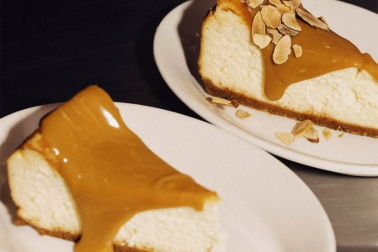 New York-style toffee cheesecake LOWBROW