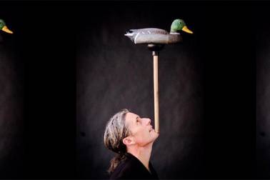 Man with Duck