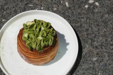 Matcha & Yuzu Danish
