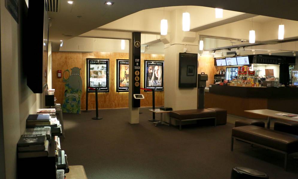 Interior of a cinema